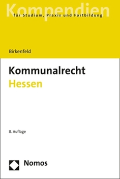 Paperback Kommunalrecht Hessen [German] Book