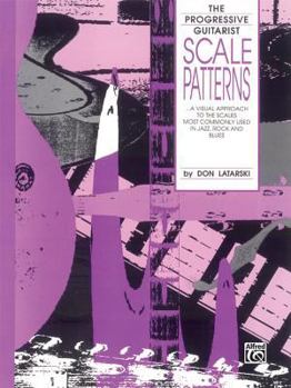 Paperback Scale Patterns: A Visual Approach to the Scales Most Commonly Used in Jazz, Rock, and Blues Book