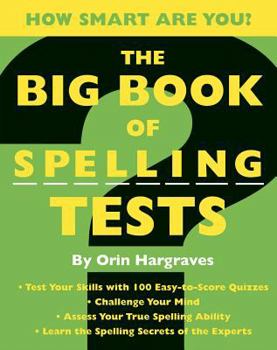 Paperback Big Book of Spelling Tests Book