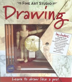 Hardcover Fine Art Studio: Drawing Book