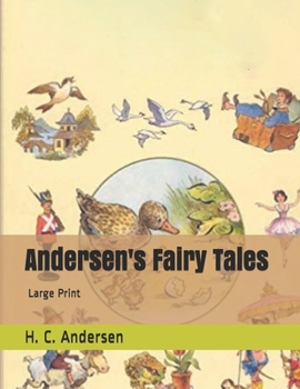 Paperback Andersen's Fairy Tales: Large Print Book