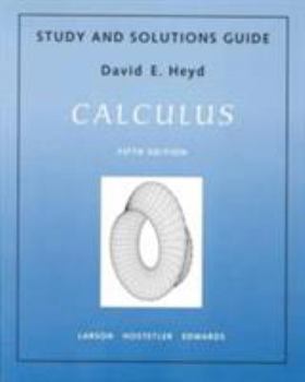 Paperback Calculus Study and Solutions Guide, Fifth Edition Book