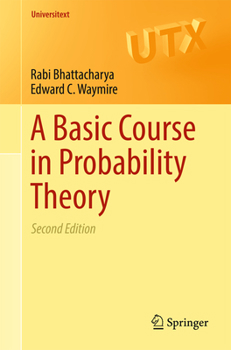 Paperback A Basic Course in Probability Theory Book