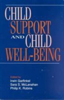 Paperback Child Support and Child Well-Being Book