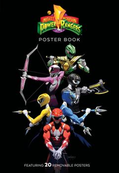 Paperback Mighty Morphin Power Rangers Poster Book