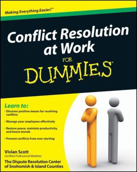 Paperback Conflict Resolution at Work For Dummies Book