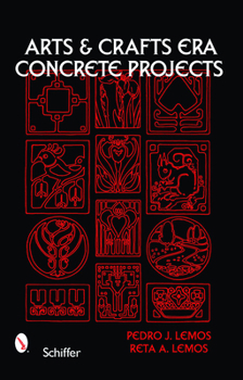Hardcover Arts & Crafts Era Concrete Projects Book