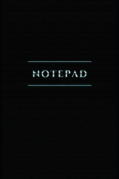 Paperback Notepad: (6" x 9") Notebook Book