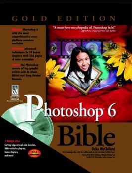 Hardcover Photoshop 6 Bible Gold Edition [With 2 CDROMs] Book