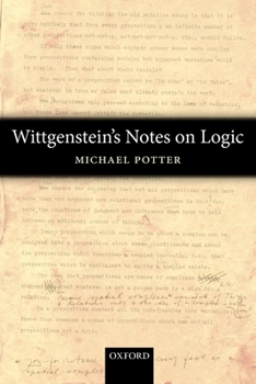Paperback Wittgenstein's Notes on Logic Book