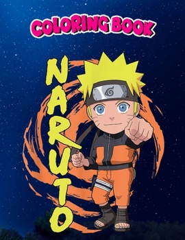 Paperback Coloring Book: Naruto Shippuden Naturo Chibi fist, Children Coloring Book, 100 Pages to Color Book