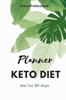 Paperback Keto Diet Planing: 90 Day Diet Plan (3 Months) / Keto Diet CookBook / Activity plan / Exercise plan / Change habits / Body Progress Book