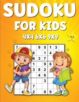Paperback Sudoku for Kids: Activity Book for Children [Large Print] Book