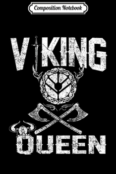 Composition Notebook: Viking Queen Norse Vikings Valhalla Shieldmaiden Queen  Journal/Notebook Blank Lined Ruled 6x9 100 Pages