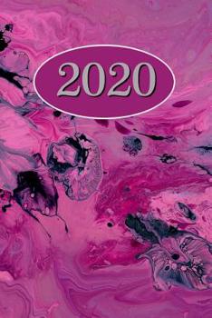 2020: Agenda - Planificateur Hebdomadaire et Mensuel - Agenda semainier 2020 - Calendrier des semaines 2020 - 20 pages Adresses - 12 pages relev� de temps - Rose Marbr�