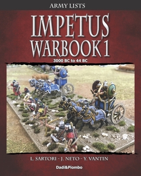 Paperback Impetus Warbook 1: Army lists for Impetus Book