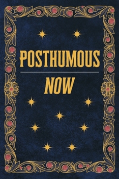 Paperback Posthumous Now Book