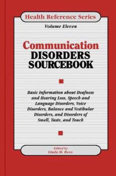 Hardcover Communication Disorders Sourcebook Book