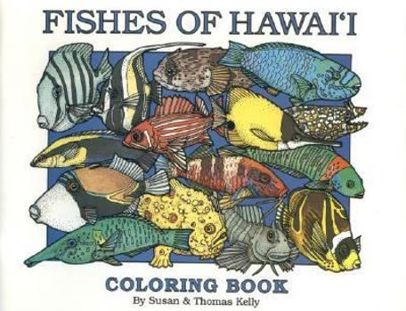 Paperback Fishes of Hawaii Coloring Book