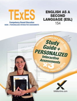 Paperback TExES English as a Second Language (ESL) 154 Book