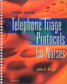 Spiral-bound Telephone Triage Protocols for Nurses Book