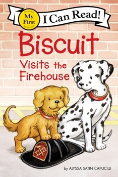 Hardcover Biscuit Visits the Firehouse Book