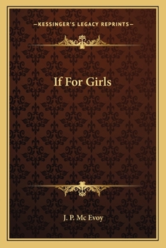Paperback If For Girls Book