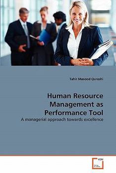 Paperback Human Resource Management as Performance Tool Book