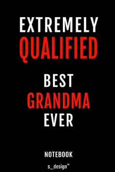 Notebook for Grandmas / Grandma: awesome handy Note Book [120 blank lined ruled pages]