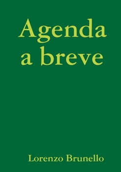 Paperback Agenda a breve [Italian] Book