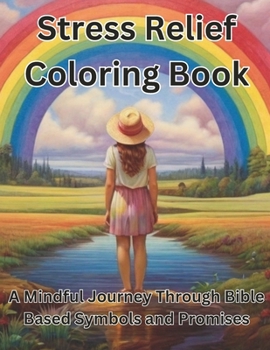 Stress Relief Coloring Book: A Mindful Journey Through Bible Based Symbols and Promises