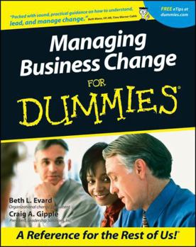 Paperback Managing Business Change for Dummies Book