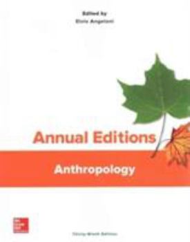 Paperback Annual Editions: Anthropology, 39/E Book