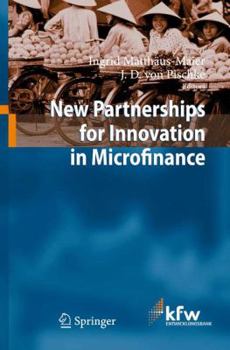 Paperback New Partnerships for Innovation in Microfinance Book
