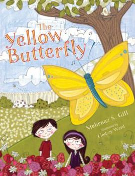 Hardcover Yellow Butterfly Book