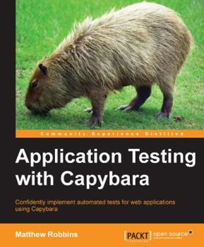 Paperback Application Testing with Capybara Book