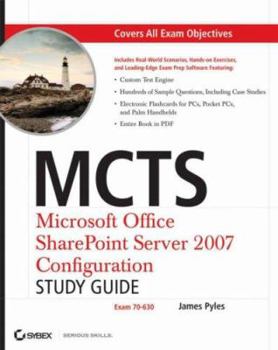 Paperback MCTS: Microsoft Office SharePoint Server 2007 Configuration: 70-630 [With CDROM] Book