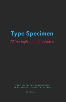 Paperback Type Specimen: 20 Free High Quality Typefaces Book