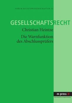 Paperback Die Warnfunktion Des Abschlusspruefers [German] Book