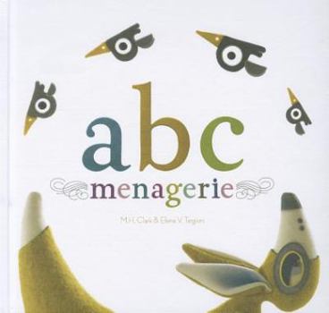 Hardcover ABC Menagerie Book