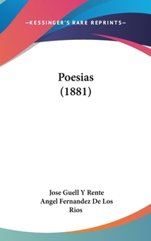 Hardcover Poesias (1881) Book