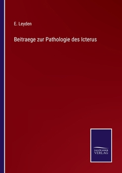 Paperback Beitraege zur Pathologie des Icterus [German] Book