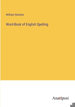 Paperback Word-Book of English Spelling Book
