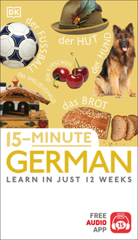Paperback 15-Minute German Book