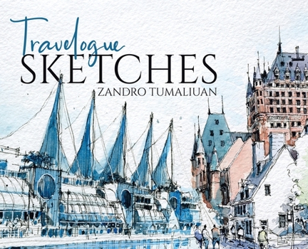 Hardcover Travelogue Sketches Book