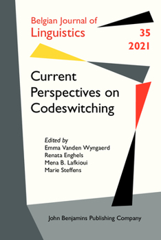 Paperback Belgian Journal of Linguistics: Current Perspectives on Codeswitching Book