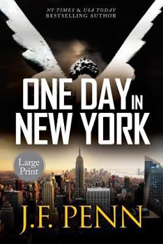 Paperback One Day In New York: Large Print [Large Print] Book