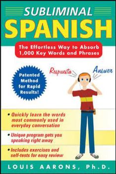 Paperback Subliminal Spanish (Book and CD) Book