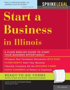 Paperback Start a Business in Illinois Book