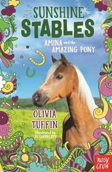 Paperback Sunshine Stables: Amina and the Amazing Pony Book